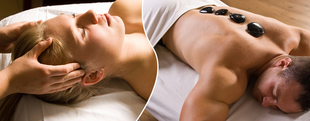 Relaxation Massage and Hot Stone Therapy, two of the rejuvenating services offered by Towel and Table Massage.
